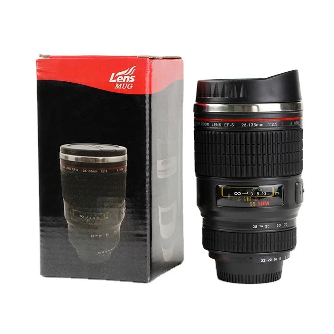 Camera Lens Coffee Cup