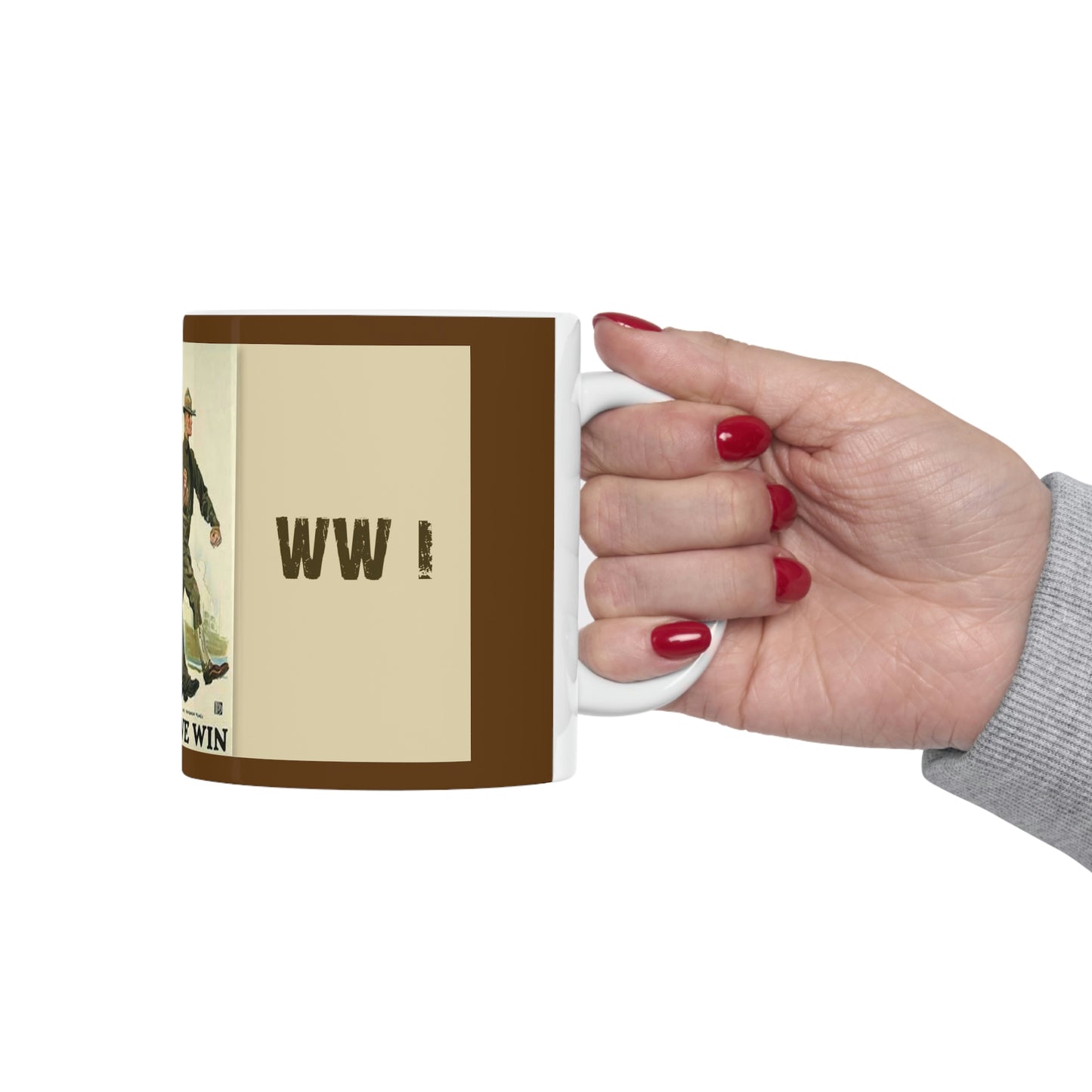 Coffee Mug, Military Coffee Mug, Historical Coffee Cup 11oz