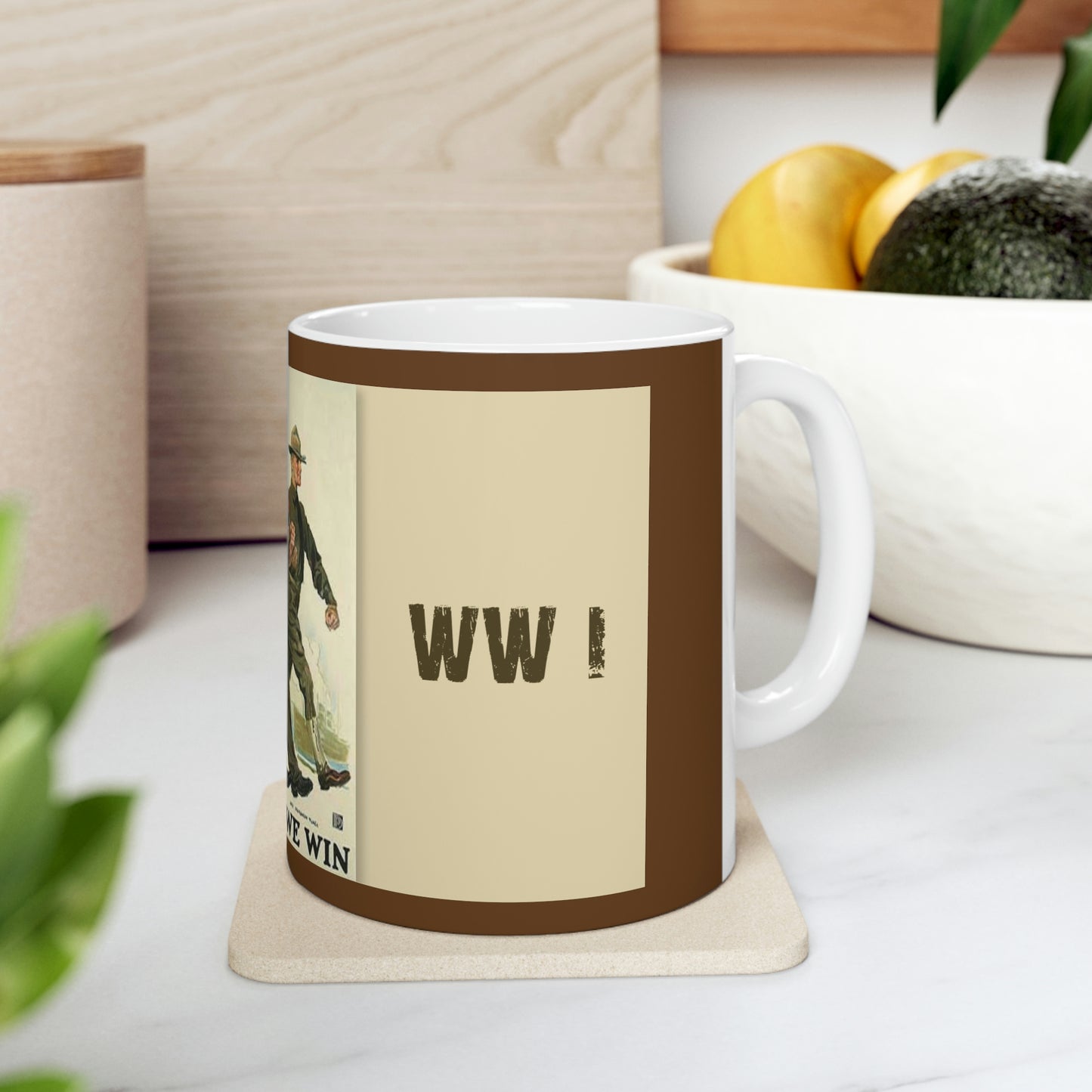 Coffee Mug, Military Coffee Mug, Historical Coffee Cup 11oz