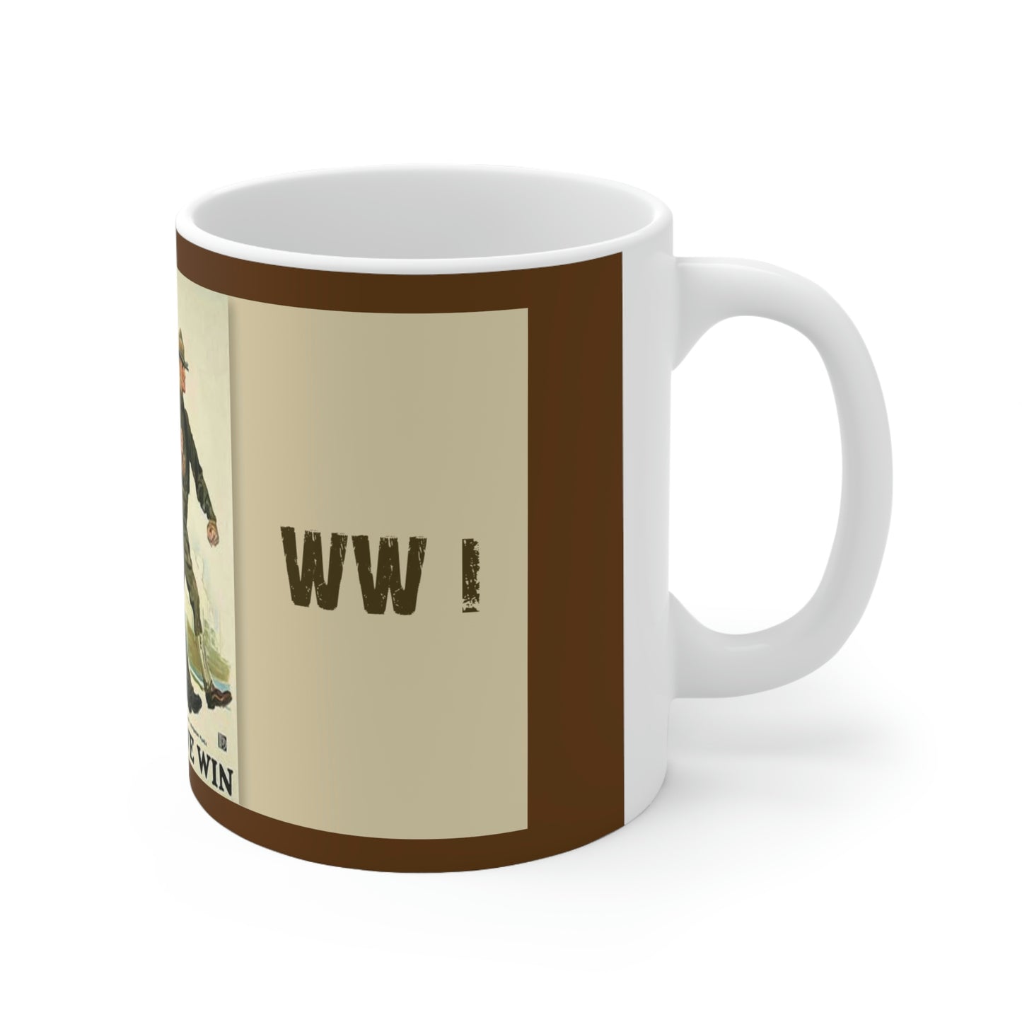 Coffee Mug, Military Coffee Mug, Historical Coffee Cup 11oz