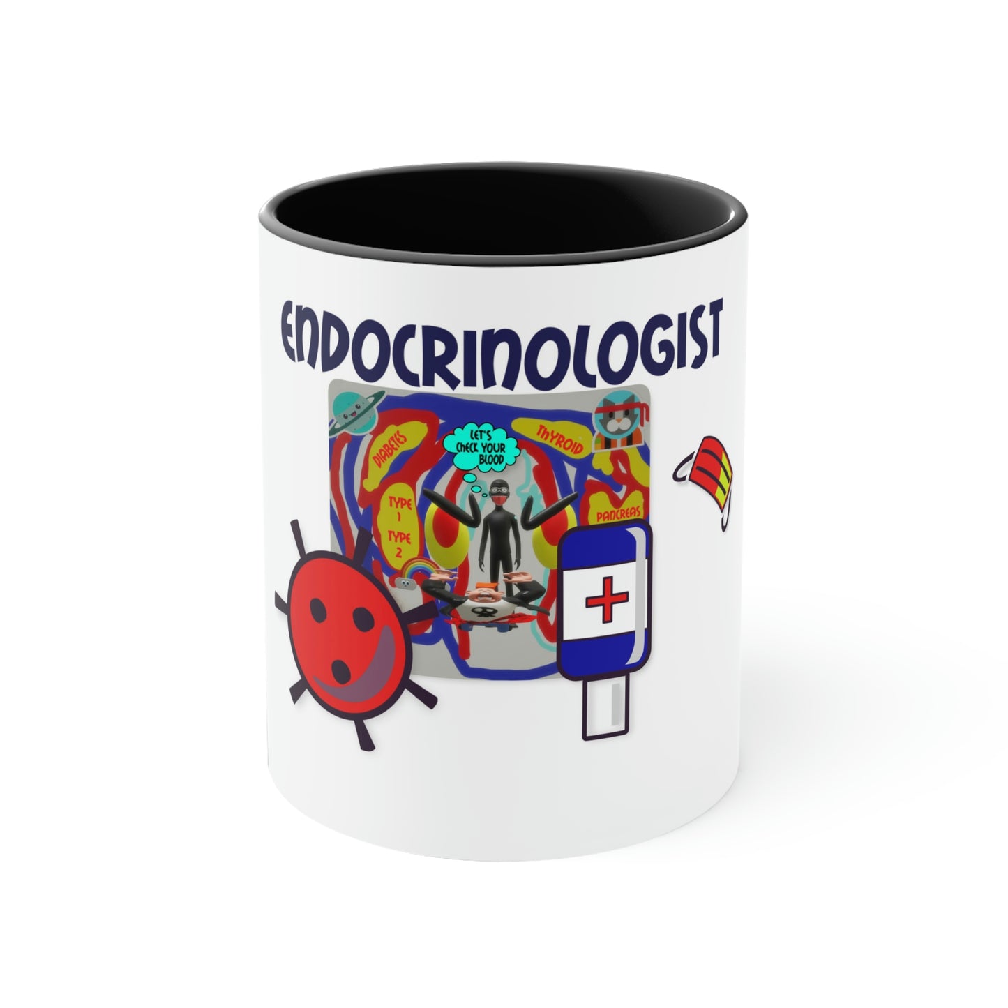 Coffee Mug, Coffee Cup, Endocrinologist Coffee Mug 11oz