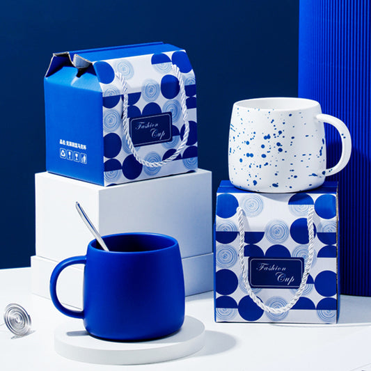 Blue Mug Set