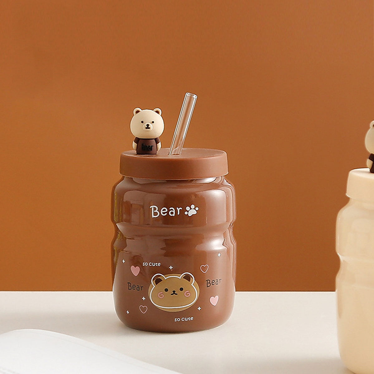 Cartoon Bear Drink Cup