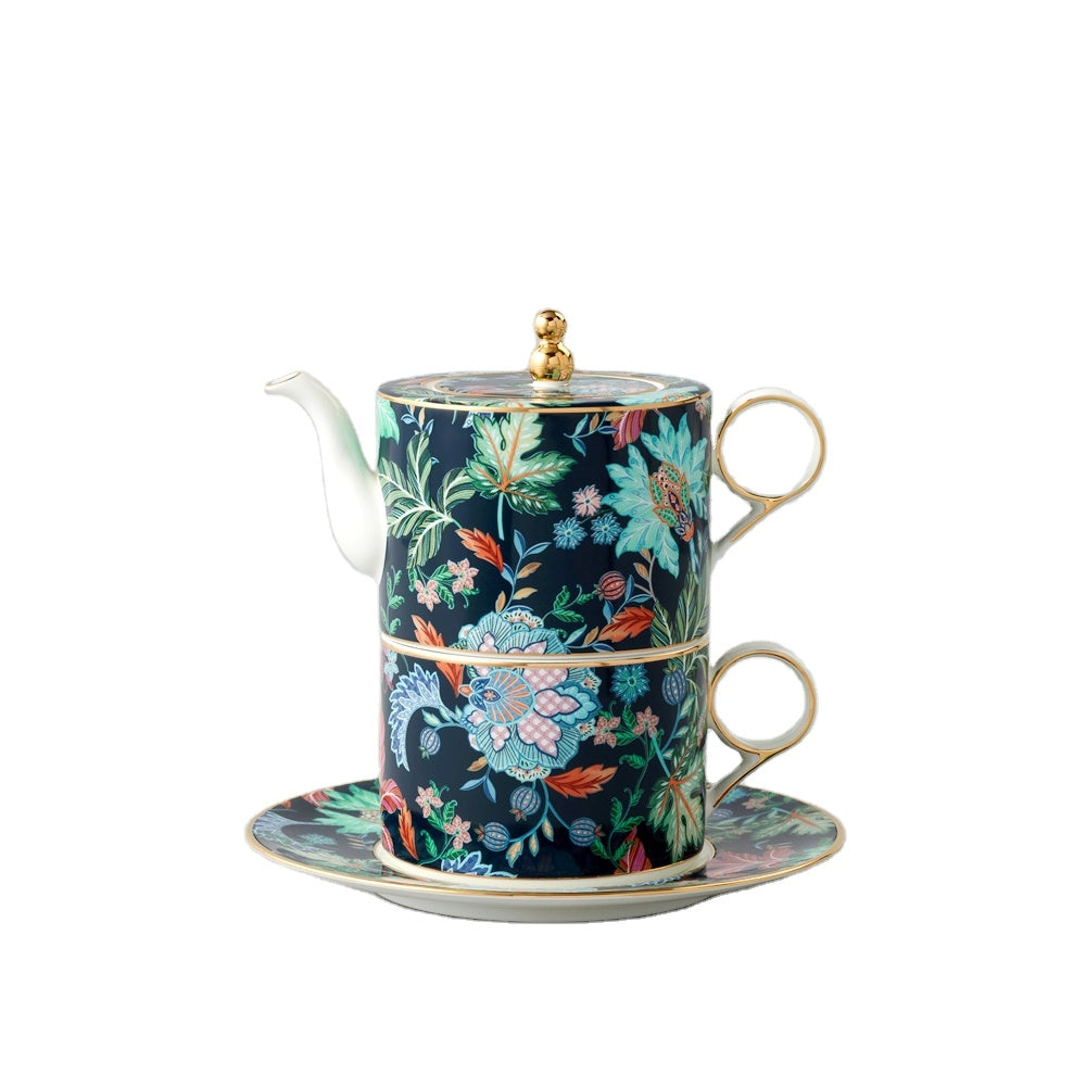 Royal Flower Porcelain Coffee Cup